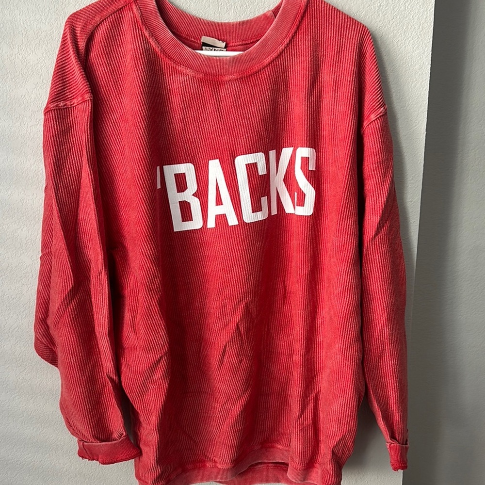 Red 'BACKS Sweatshirt